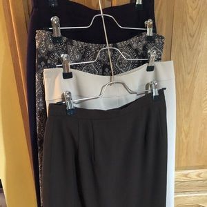 Classic waist womens skirts x4